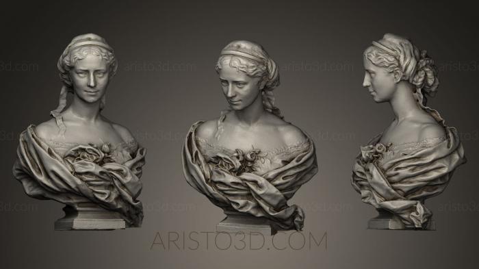 Busts and heads antique and historical (BUSTA_0265) 3D model for CNC machine
